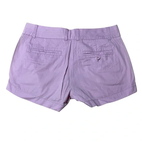 Size 2 lavender J. Crew chinos in excellent like-new condition - Picture 2 of 3
